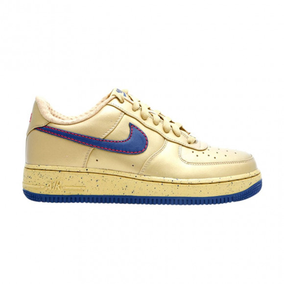 Nike Air Force 1 Premium Gs | Gold | Kid's Size 5.5 - 315677-741
