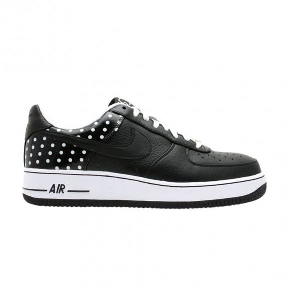 Nike Air Force 1 07 Premium 'Polka Dot' | Black | Men's Size 10 - 316108-001