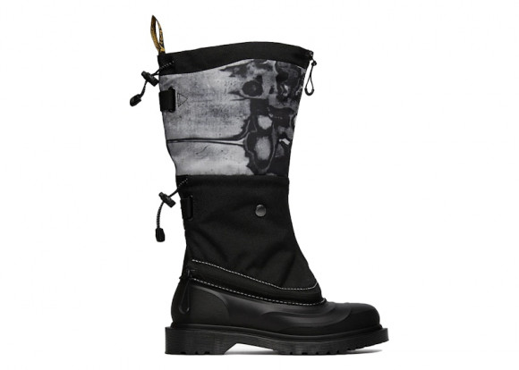 Dr. Martens 14XX Removable Gaiters Sub Boot Black White - 31839009