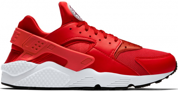 nike air huarache red and white