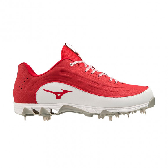 Mizuno 9-Spike Ambition 3 Low 'Red White' | Men's Size 8 - 320682-1000