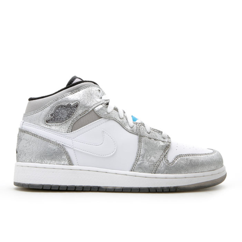 Air Jordan 1 Premium GS 'Metallic Silver' - 322675-001