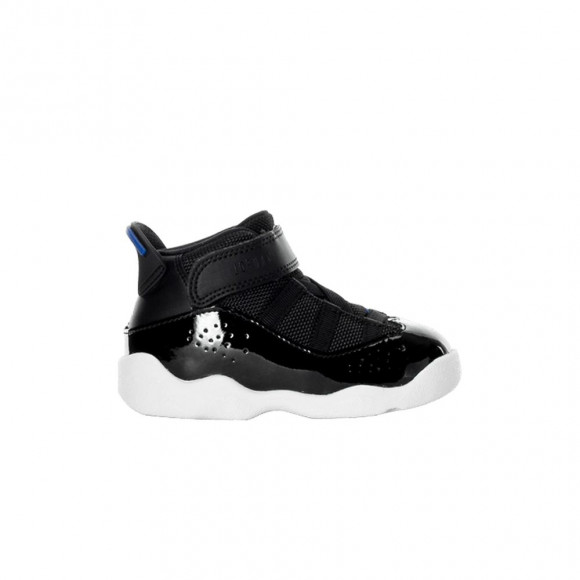 Jordan 6 Rings TD 'Space Jam' | Black | Infant Size 6 - 323420-016