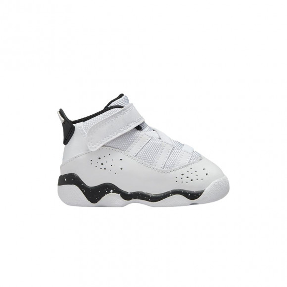 Air Jordan 6 Rings TD 'White/White/Black' | Infant Size 8 - 323420-111