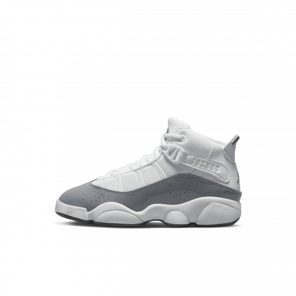 Jordan 6 Rings-sko mindre børn - hvid - 323432-121