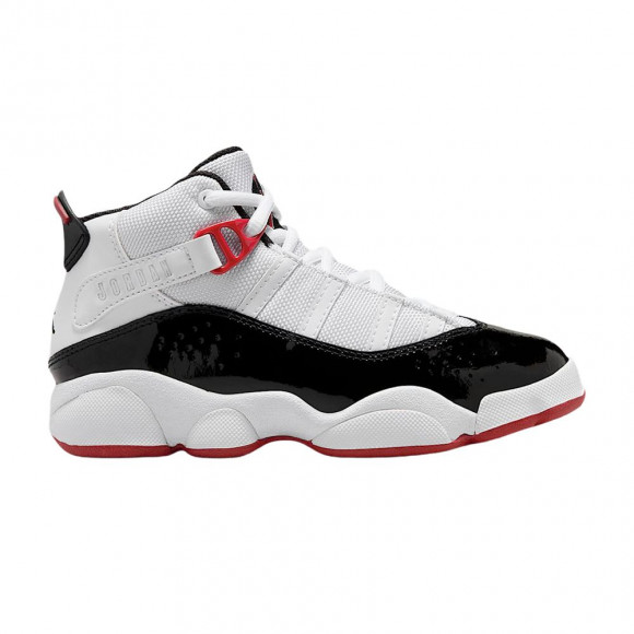 Air Jordan 6 Rings PS 'White/Varsity Red/Black' | Kid's Size 3 - 323432-164