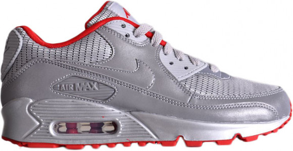 Nike Air Max 90 Attack Pack Metallic Silver Red - 325018-009
