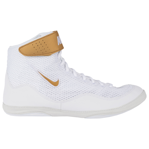 white and gold nike inflict 3