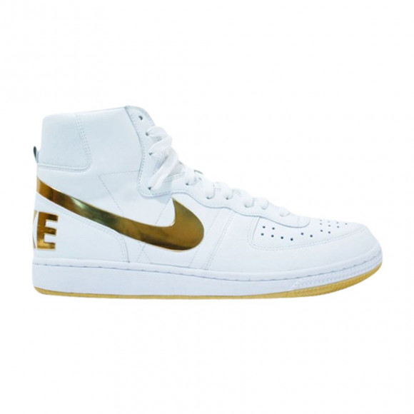 Nike Terminator High Supreme 'Metallic Gold' | White | Men's Size 11 - 325319-171