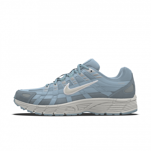 Chaussure personnalisable Nike P-6000 By You pour homme - Bleu - 3296466540