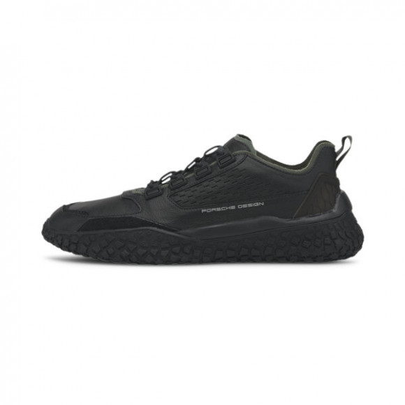 PUMA Porsche Design Octn Men's Motorsport Shoes in Jet Black/Thyme - 339965_03