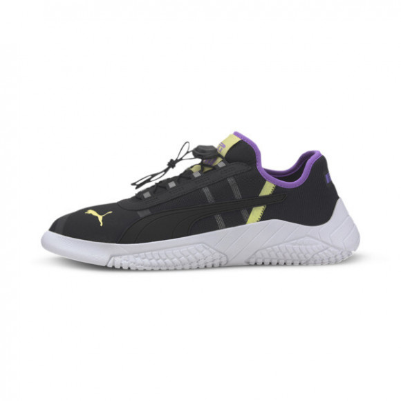 PUMA Replicat-X 1.8 Pirelli Men's Motorsport Shoes in Black/Luminous Purple/Sunny Lime - 339969_01