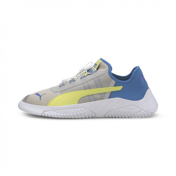 PUMA Replicat-X 1.8 Pirelli Men's Motorsport Shoes in Grey/Violet/Sunny Lime - 339969_03