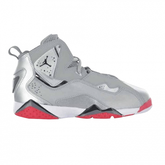 Air Jordan Jordan True Flight GP 'Metallic Silver Legion Red' - 342775-019