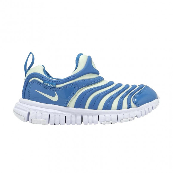 Nike Dynamo Free PS 'Star Blue Volt Tint White' | Kid's Size 12 - 343738-448
