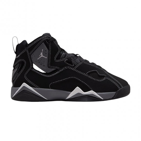 Nike Jordan True Flight GS 'Black Light Graphite Metallic Silver' | Kid's Size 5.5 - 343795-011