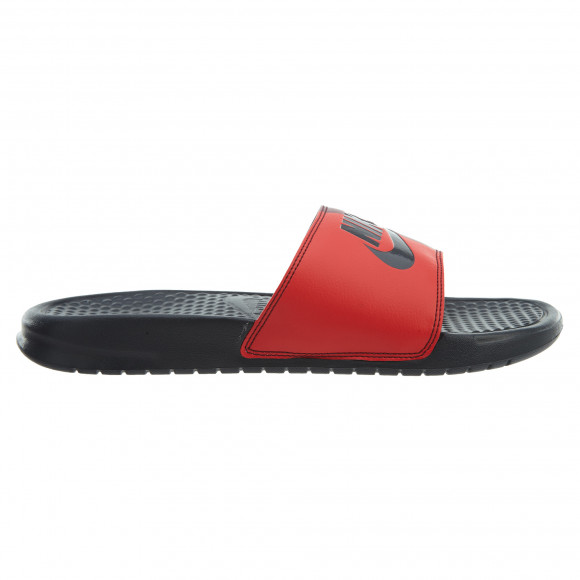 Nike Benassi JDI 'Black Game Red' Black/Game Red/White Slides 343880 ...