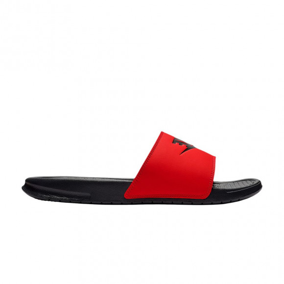 Nike Benassi JDI Slide 'Red Orbit Anthracite Black' | Men's Size 14 - 343880-605