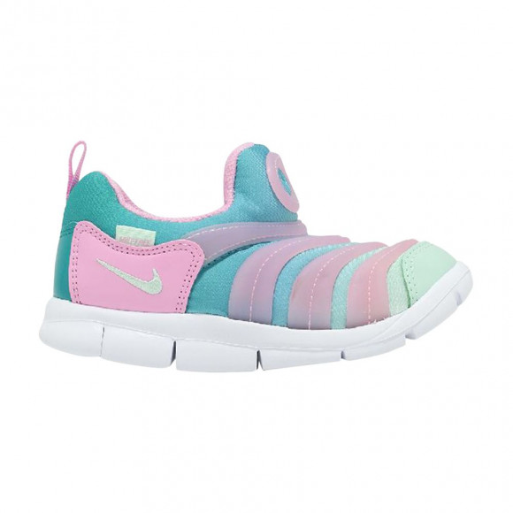 Nike Dynamo Free GS 'Pink Rise Arctic Green-Energy' | Kid's Size 5 - 343938-642