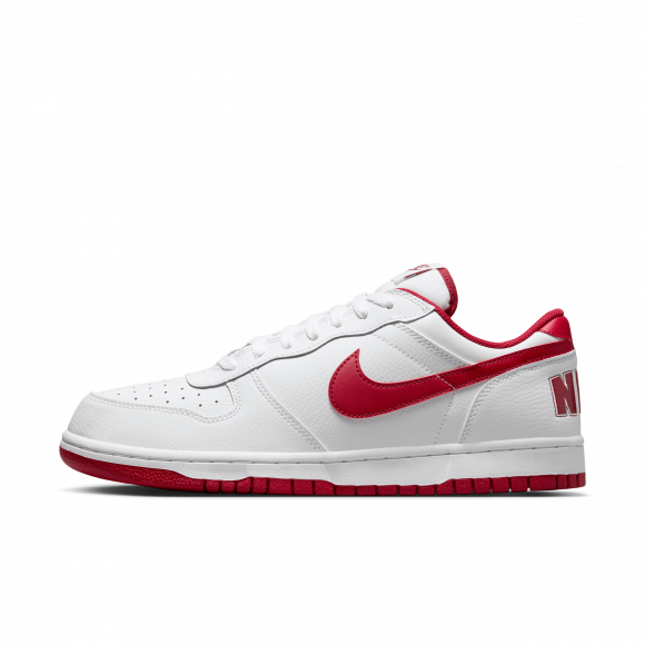 Nike Big Nike Low White Gym Red - 355152-150
