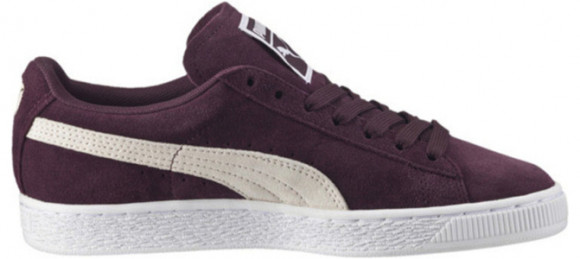 Womens Puma Suede 'Winetasting' Winetasting/White WMNS Sneakers/Shoes 355462-40 - 355462-40