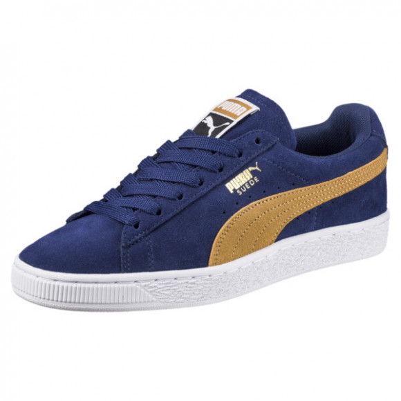 PUMA Suede Classic Women's Sneakers in Blue Depths/Apple Cinnamon - 355462_54