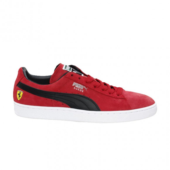 Puma Suede Ferrari | Red | Men's Size 10 - 359162-01
