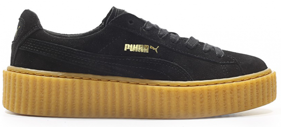 puma creepers rihanna black