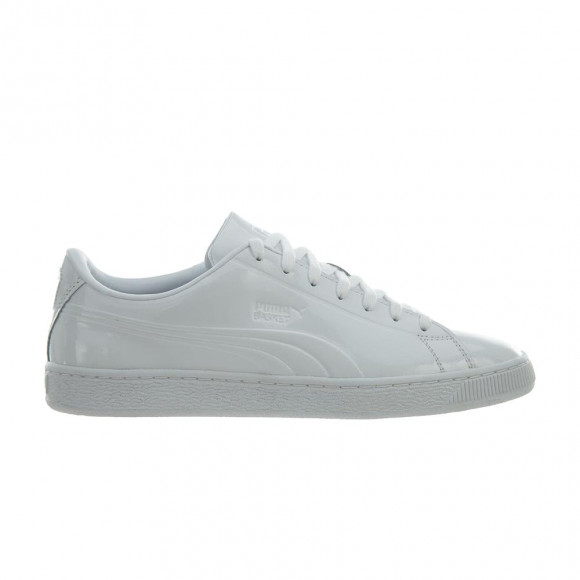 Puma Basket Classic Patent Emboss 'White' | Men's Size 9.5 - 362035-05