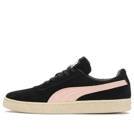 PUMA Suede Valentine His Black/Pink Skate Shoes 362319-01 - 362319-01