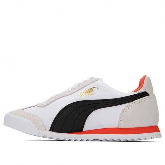 PUMA Roma OG Nylon White/Black/Orange Athletic Shoes 362408-29 - 362408-29