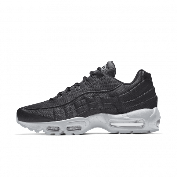 Chaussure personnalisable Nike Air Max 95 By You pour Femme - Noir - 3629088351
