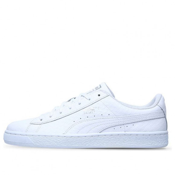 PUMA Basket Classic Low-TopBoard Shoes White