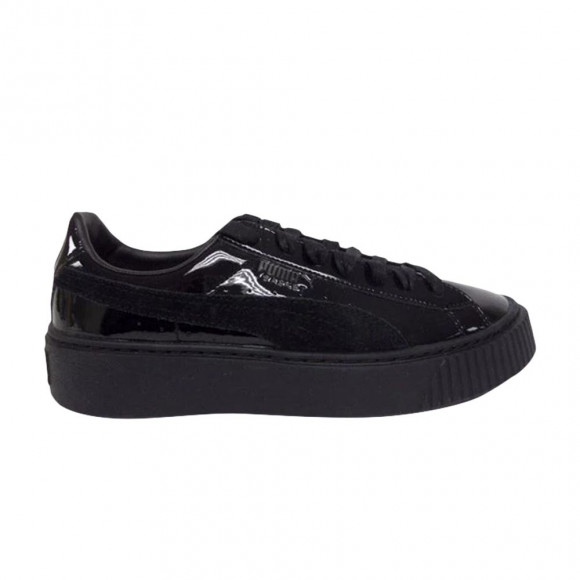 Puma Wmns Basket Platform 'Black Patent Leather' | Women's Size 8 - 363558-03