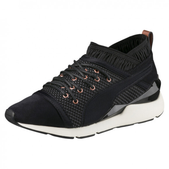 PUMA Pearl Velvet Rope Women's Sneakers in Black - 364154_02