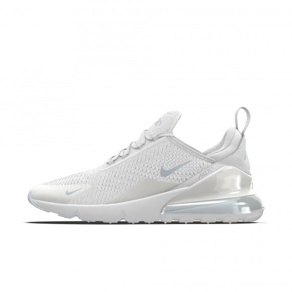 Chaussure personnalisable Nike Air Max 270 By You pour femme - Blanc - 3659235802