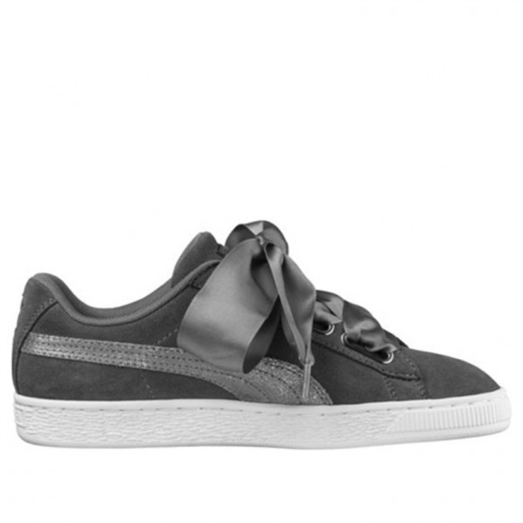 ٠ Puma Womens WMNS Suede Heart LunaLux 'Smoked Pearl' Smoked Pearl ... ٠
