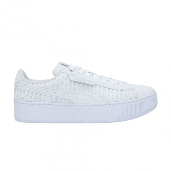 Puma Wmns Vikky Platform 'Triple White' | Women's Size 7 - 366455-01