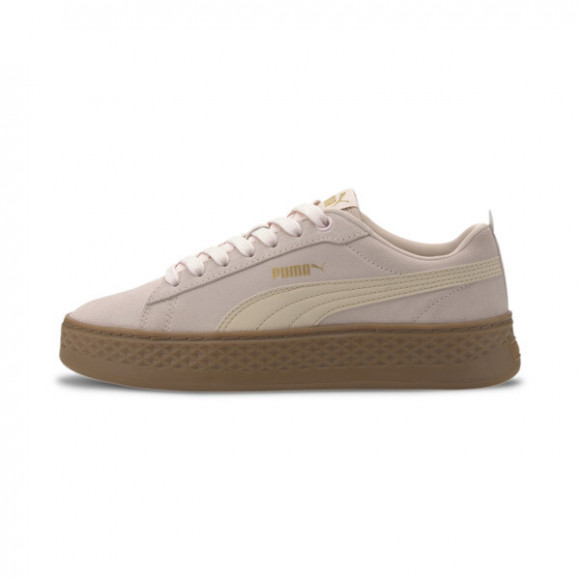 PUMA Smash Platform Suede Women's Sneakers in Rosewater/Tapioca/Team Gold - 366488_15