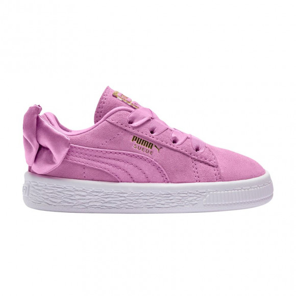 Puma Suede Bow AC Little Kid 'Orchid' | Pink | Kid's Size 3 - 367318-05