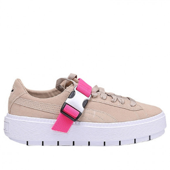 Puma Fenty X Womens Wmns Platform Trace Buckle Cement Pink Cement Cement Pink White Sneakers Shoes Puma Fenty X Womens Wmns Platform Trace Buckle Cement Pink Cement Cement Pink White Sneakers Shoes
