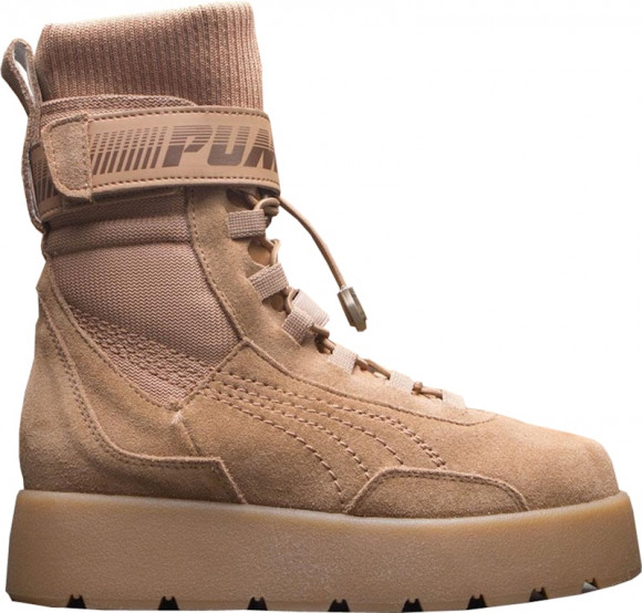 Fenty x Puma Wmns Scuba Boot 'Khaki' | Tan | Women's Size 5.5 - 367677-04