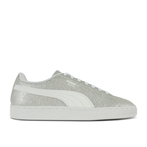 Puma Basket Jr 'Silver Glitter' - 368297-01
