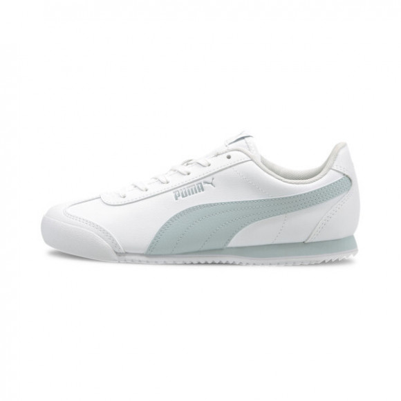 PUMA Turino Leather Women's Sneakers in White/Plein Air - 368614_01