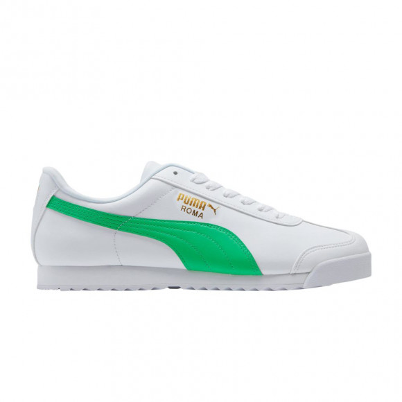Puma Roma Basic Plus 'White Irish Green' | Men's Size 7.5 - 369571-02