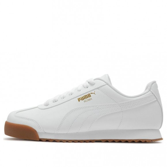 PUMA Roma Basic+ WHITE Athletic Shoes 369571-48