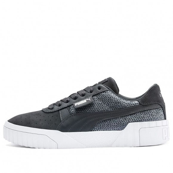 Puma WMNS Cali Sequin Black/Silver Skate Shoes 369944-01 - 369944-01