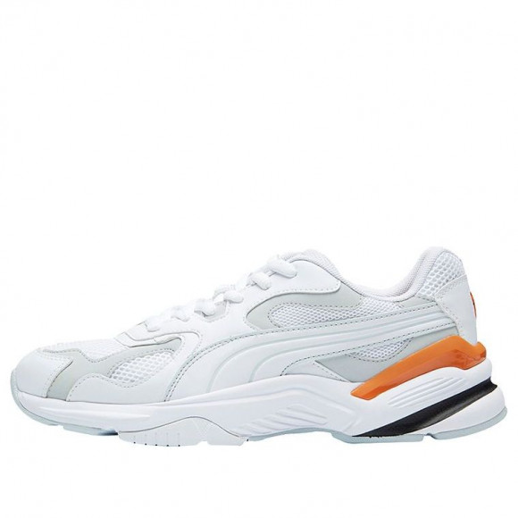 PUMA Supr White/Grey/Orange Low sneakers White/Gray/Orange/Black Marathon Running Shoes 370766-01 - 370766-01