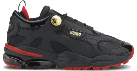 Womens Puma Balmain x Cell Stellar 'Black' Black WMNS Marathon Running Shoes/Sneakers 372172-01 - 372172-01