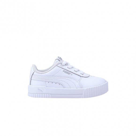 Puma Carina Leather Infant 'White Grey Violet' | Infant Size 10 - 373604-19